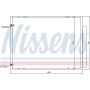 NISSENS 940298 Air Conditioning Condenser/Receiver Drier Assembly