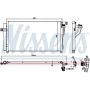 NISSENS 940360 Air Conditioning Condenser/Receiver Drier Assembly