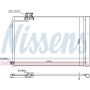NISSENS 940414 Air Conditioning Condenser/Receiver Drier Assembly