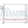 NISSENS 940564 Air Conditioning Condenser/Receiver Drier Assembly