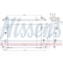 NISSENS 94056 Air Conditioning Condenser