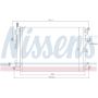 NISSENS 940830 Air Conditioning Condenser/Receiver Drier Assembly