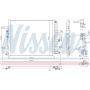 NISSENS 940832 Air Conditioning Condenser/Receiver Drier Assembly