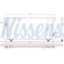 NISSENS 940838 Air Conditioning Condenser