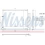 NISSENS 940843 Air Conditioning Condenser/Receiver Drier Assembly
