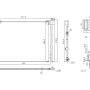 NISSENS 940850 Air Conditioning Condenser/Receiver Drier Assembly