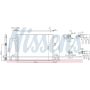 NISSENS 941194 Air Conditioning Condenser/Receiver Drier Assembly