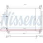 NISSENS 941218 Air Conditioning Condenser/Receiver Drier Assembly