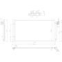 NISSENS 941287 Air Conditioning Condenser/Receiver Drier Assembly