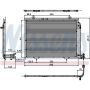 NISSENS 94282 Air Conditioning Condenser