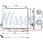 NISSENS 94285 Air Conditioning Condenser