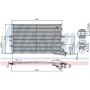 NISSENS 94301 Air Conditioning Condenser