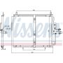 NISSENS 94377 Air Conditioning Condenser
