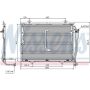 NISSENS 94426 Air Conditioning Condenser