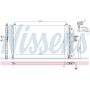 NISSENS 94731 Air Conditioning Condenser