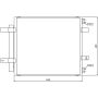NISSENS 94866 Air Conditioning Condenser/Receiver Drier Assembly