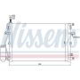 NISSENS 94937 Air Conditioning Condenser/Receiver Drier Assembly