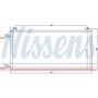 NISSENS 94967 Air Conditioning Condenser