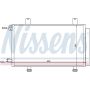 NISSENS 94979 Air Conditioning Condenser/Receiver Drier Assembly