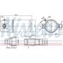 NISSENS 95165 A/C Receiver Drier/Accumulator