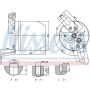 NISSENS 95196 A/C Receiver Drier/Accumulator