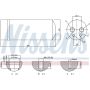NISSENS 95314 A/C Receiver Drier/Accumulator