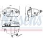 NISSENS 996276 Engine Coolant Reservoir