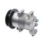 MANDO 10A1075 New OE AC Compressor w/ Clutch & Pre-filled Oil, Direct Replacement