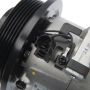 MANDO 10A1075 New OE AC Compressor w/ Clutch & Pre-filled Oil, Direct Replacement