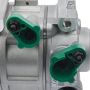 MANDO 10A1087 New OE AC Compressor w/ Clutch & Pre-filled Oil, Direct Replacement