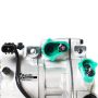 MANDO 10A1102 New OE AC Compressor w/ Clutch & Pre-filled Oil, Direct Replacement