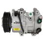 MANDO 10A1400 New OE AC Compressor w/ Clutch & Pre-filled Oil, Direct Replacement