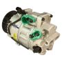 MANDO 10A1412 New OE AC Compressor w/ Clutch & Pre-filled Oil, Direct Replacement