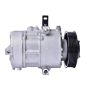 MANDO 10A1500 New OE AC Compressor w/ Clutch & Pre-filled Oil, Direct Replacement