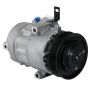 MANDO 10A1502 New OE AC Compressor w/ Clutch & Pre-filled Oil, Direct Replacement