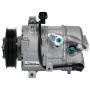 MANDO 10A1544 New OE AC Compressor w/ Clutch & Pre-filled Oil, Direct Replacement