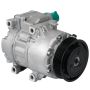 MANDO 10A1547 New OE AC Compressor w/ Clutch & Pre-filled Oil, Direct Replacement