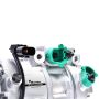 MANDO 10A1553 New OE AC Compressor w/ Clutch & Pre-filled Oil, Direct Replacement