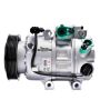 MANDO 10A1553 New OE AC Compressor w/ Clutch & Pre-filled Oil, Direct Replacement