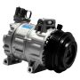 MANDO 10A1555 New OE AC Compressor w/ Clutch & Pre-filled Oil, Direct Replacement