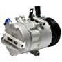 MANDO 10A1562 New OE AC Compressor w/ Clutch & Pre-filled Oil, Direct Replacement