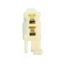 MANDO 25A5114 New OE ABS Wheel Speed Sensor, Direct Replacement