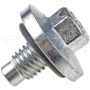 DORMAN 090-060.1 Oil Drain Plug Pilot Point Inset Gasket M12-1.75, Head Size 14Mm