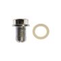 DORMAN 090-082.1 Oil Drain Plug Oversize M14-1.50 S.O., Head Size 18Mm