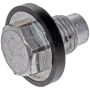 DORMAN 090-098.1 Oil Drain Plug Pilot Point Molded Gasket M14-1.50, Head Size 17Mm