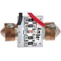 DORMAN 3175A-SMD 3175 Amber 5050SMD 6 LED bulb