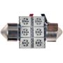 DORMAN 3175R-SMD 3175 Red 5050SMD 6 LED Bulb