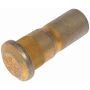 DORMAN 610-0377.5 1-1/8-16 Serrated Wheel Stud 1.235 In. - Knurl, 3 In. Length