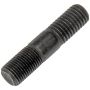 DORMAN 610-0382.25 9/16-18, 9/16-12 Double Ended Stud 0.563 In. - Knurl, 2.55 In. Length