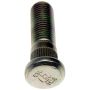 DORMAN 610-658.1 M12-1.25 Serrated Wheel Stud - 12.6 mm Knurl, 43.5 mm Length